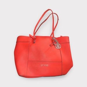 Guess Purse Tote Red/Orange